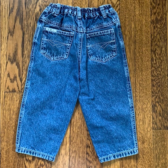 RVT Kids Denim Jeans Blue Jeans w/ Embroidery Size 24 Months Size 2 Butterflies - Picture 16 of 16